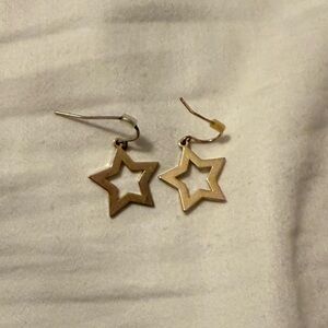 Gold Star Earrings
